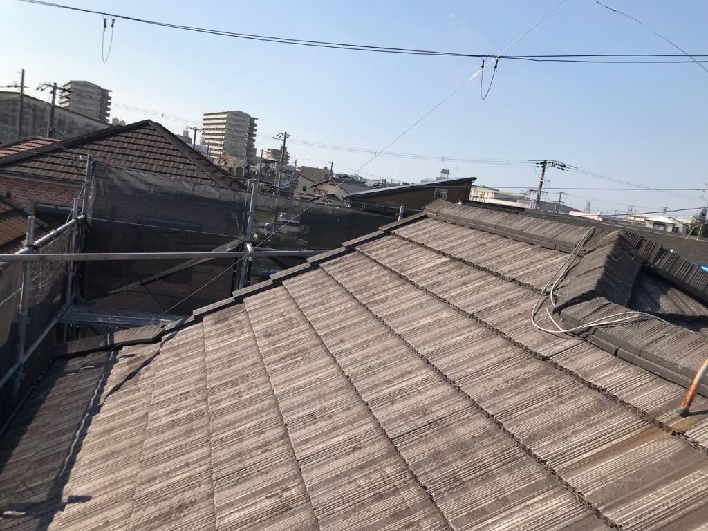 堺市中区　屋根塗装