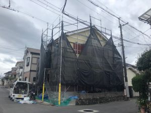 堺市東区　戸建て塗装